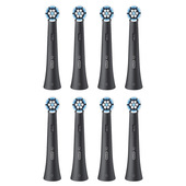 Oral-B iO Series Gentle Care Black, Original Replacement Round Brush Heads, Suitable for Sensitive Gums, 8