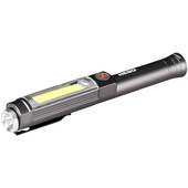NEBO BIG LARRY 2 -Torcia luminosa e luce da lavoro con clip e base magnetica