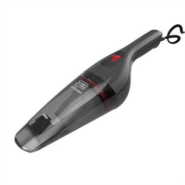 Black & Decker NVB12AV aspirapolvere con filo 12v DC Grigio Senza sacchetto
