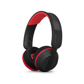 Philips 6000 series TAA6219BK/00 Cuffie Wireless A Padiglione MUSICA Bluetooth Nero, Rosso
