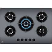 Electrolux Piano cottura Serie 600 Gas on Glass 75cm