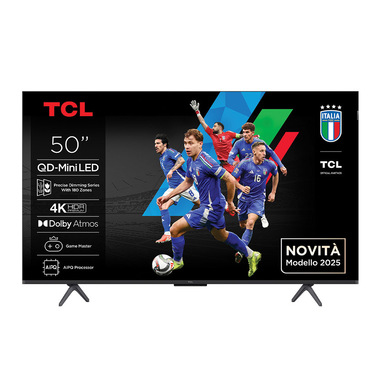 TCL C6KS Serie Smart TV QD-MiniLED 4K 50" 50C6KS, Dolby Vision & Atmos, Google TV