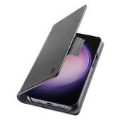 Cellularline Book - Galaxy S24 Ultra Custodia a libro con tasca portatessera e chiusura magnetica