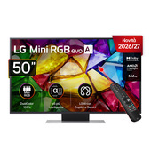 LG Mini RGB 50'' Serie MRGB87 50MRGB87B6B, 4K, RGB Primary Color Pro, Dolby Vision, Motion Booster 288, SMART TV 2026