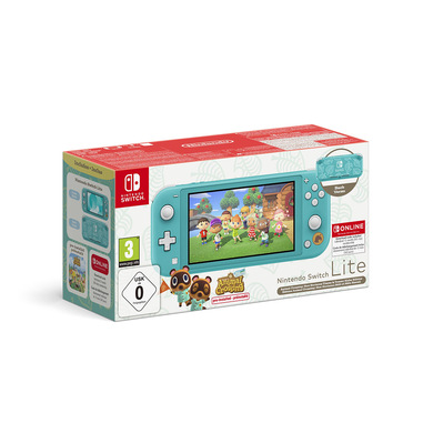 Nintendo Switch Lite ed. speciale ACNH+NSO 12m