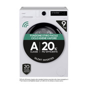 Candy BR 49B8-S lavatrice Caricamento frontale 9 kg 1400 Giri/min Bianco