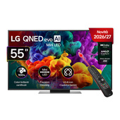 LG QNED evo AI MiniLED 55'' Serie QNED87B 55QNED87B6A, 4K, Dolby Vision, Processore α8 Gen3, VRR 144Hz, SMART TV 2026