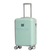 Siretessile 8053193493731 bagaglio Trolley Guscio rigido Verde Acrilonitrile butadiene stirene (ABS), Policarbonato (PC)