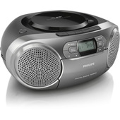 Philips AZB600/12 impianto stereo portatile Digitale 2 W DAB, DAB+, FM Grigio