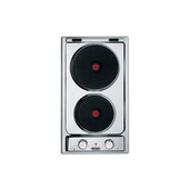 De’Longhi I 23-2 ER piano cottura Stainless steel Da incasso 30 cm Piastra sigillata 2 Fornello(i)
