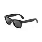 Ray-Ban Wayfarer (Gen 3), Nero opaco, Lenti grigie