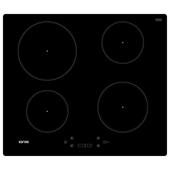 Ignis GS 09Q60 NE Nero Da incasso 60 cm Piano cottura a induzione 4 Fornello(i)
