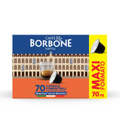 Caffè Borbone Capsule Compatibili sistema Nespresso - Miscela Decisa - 70 capsule