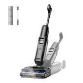 Tineco FLOOR ONE S7 Stretch Steam Lavapavimenti Aspirapolvere a Vapore Senza Fili, 140℃ HyperSteam, Design reclinabile a 180° , Design Anti-groviglio, Auto-pulizia FlashDry, Fino a 80 min di autonomia