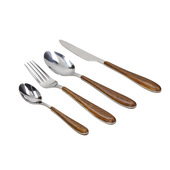 Tognana Porcellane Set 24 Posate Wood 2.0