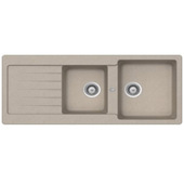 Glem Gas LS2G16S lavello Lavello ad incasso Rettangolare Cristalite