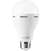 NEBO LAMPADINA DI EMERGENZA ANTI BLACK OUT CON attacco E26 Luce bianca morbida (3.000 K)