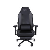 IOPLEE HC7008X sedia per videogioco Poltrona per gaming Seduta imbottita Nero, Grigio