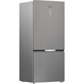 Whirlpool WHK2 6614 X6E Frigorifero combinato a libera installazione, Dual no frost, 83cm, Classe C, Pearl Inox, 34 dbA, h193 cm