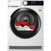 AEG Series 8000 TR8HD9A asciugatrice Libera installazione Caricamento frontale 9 kg Nero, Bianco