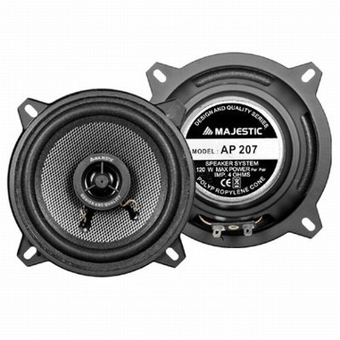 New Majestic AP-207 altoparlante auto 2-vie 120 W 2 pezzo(i)