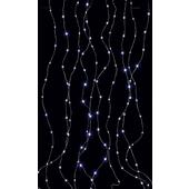 Regalo Tenda 400 micro LED con controller e cascate alternate (luce fissa e 8 giochi di luce) da interno/esterno
