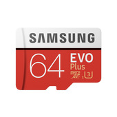 Samsung EVO Plus microSD Memory Card 64GB