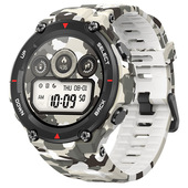 Amazfit T-Rex 3,3 cm (1.3") AMOLED 48 mm Digitale 360 x 360 Pixel Touch screen Verde, Grigio, Bianco GPS (satellitare)