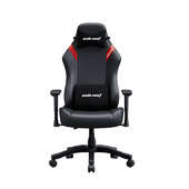 Anda Seat Luna Poltrona per gaming Seduta imbottita Nero, Rosso