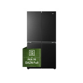 Haier HCR59F18DNMB frigorifero side-by-side Libera installazione 705 L Nero