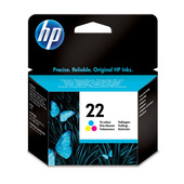 HP Cartuccia originale inchiostro tricromia 22