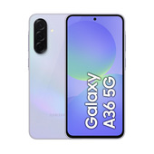 Samsung Galaxy A36 5G, Smartphone con Funzioni intelligenti, Display Super AMOLED 6.7”, 6GB RAM, 128GB, Camera 50MP, Batteria 5.000 mAh, IP67, Awesome Lavender