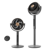 Levoit Ventilatore a piantana per la circolazione dell’aria, 7,5 m/s, timer da 1 a 12 ore, oscillazione di 90°, utilizzo tutto l’anno, con telecomando incluso