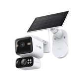 TP-Link Tapo Solar-Pow Dual-Lens Pan/Tilt Sec Cam Kit kit di sicurezza domestica intelligente