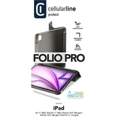 Cellularline Folio Pro - iPad Pro 11" (2018) / Air 10.9" (2022) /Air 10.9'' (2020) / Air 11'' (2024) Custodia per tablet con funzione stand