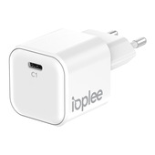 IOPLEE Caricatore da Rete GaN Ultra Compatto 1 porta USB-C 30W
