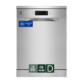 Electrolux Lavastoviglie Libera Installazione 60 Cm - Inox 13 Coperti Classe D 46 Dba ESA47300SX MADE IN EUROPE