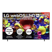 LG UHD AI 86UA74006LB TV webOS Serie UA74 86'' 4K, α7 Gen8, HDR10, 20W, 3 HDMI con Game Optimizer, Smart TV WebOS 2025