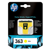 HP 363 cartuccia d'inchiostro 1 pz Originale Resa standard Giallo