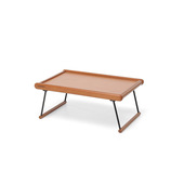 Foppapedretti Morfeo Vassoio da letto Rettangolo Noce, Nero