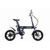 TEKLIO TM1A6SLB bicicletta elettrica Blu Acciaio inox 40,6 cm (16") 20,6 kg Ioni di Litio