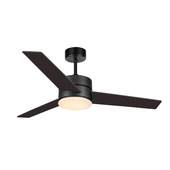 Smartway WKCF12083DO ventilatore Nero, Legno
