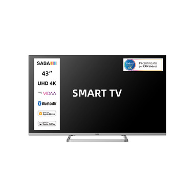 SABA SMART TV 43" ULTRA HD 4K, Sistema operativo V...