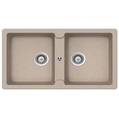 Glem Gas LS286S lavello Lavello ad incasso Rettangolare Cristalite