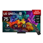 LG QNED evo AI MiniLED 75'' Serie QNED87B 75QNED87B6A, 4K, Dolby Vision, Processore α8 Gen3, VRR 144Hz, SMART TV 2026