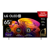 LG OLED AI 65'' Serie B6E OLED65B6ELC, 4K, Nero perfetto, Dolby Vision, Processore α8 Gen3, 120Hz, G-Sync, SMART TV 2026