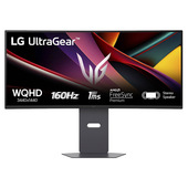 LG UltraGear Monitor Gaming 34" 21:9 curvo WQHD 160Hz 1ms