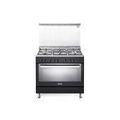 De’Longhi PEMA 96 ED cucina Elettrico Gas Nero
