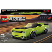LEGO Speed Champions 77237 Sports Car Dodge Challenger SRT Hellcat, Macchina Giocattolo da Gioco e Esposizione, Idea Regalo 9+