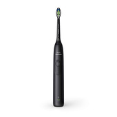 Philips 5300 series Sonicare spazzolino elettrico sonico con base di ricarica, 2 livelli intensità, sensore di pressione colore bianco HX7101/01